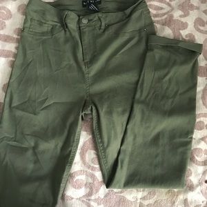 Green Jeans/Leggings